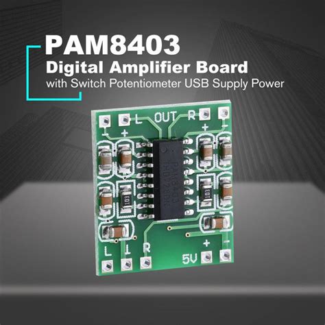 Jual Module PAM8403 Mini 5V USB Digital Amplifier Board Stereo 2