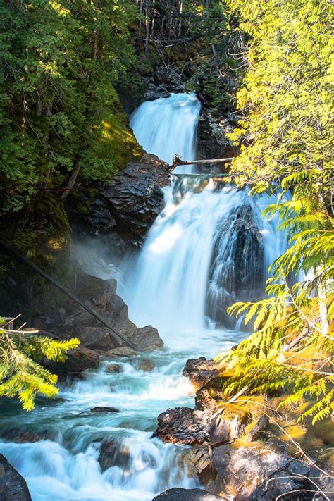 Waterfalls And Suspension Bridge — Crazy Creek Resort