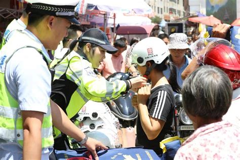 平安出行 幸“盔”有你！市交警部门持续开展“一盔一带”安全守护行动 头盔 教育 自行车