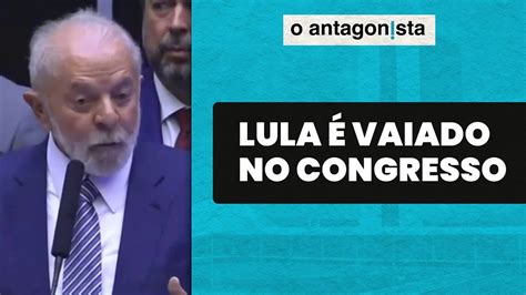 Lula é Vaiado No Congresso E Claque Reage “lula Guerreiro” Youtube