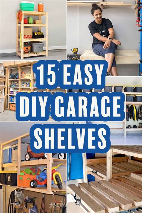 15 Easy Diy Garage Shelves With Build Plans Anikas Diy Life