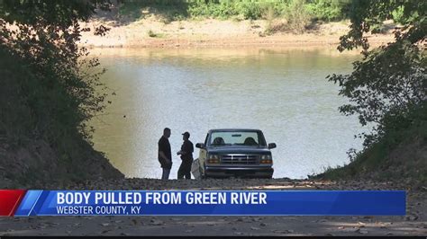 Update Coroner Identifies Man Pulled From Green River Near Sebree Ky