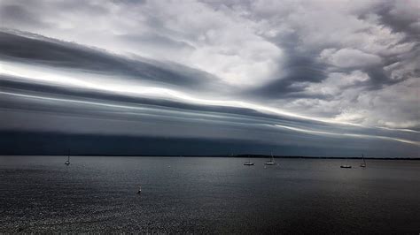 Wow Scary Looking Clouds Shared By College Students Professors Take