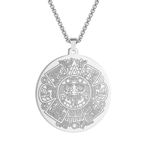 Aztec Calendar Necklace | Aztec Spirit