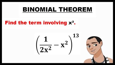 Binomial Theorem Finding The Term With X2 Youtube