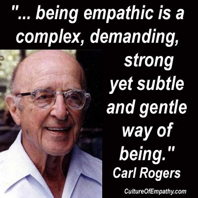 Culture of Empathy Builder: Carl Rogers Quotes | Psicologia