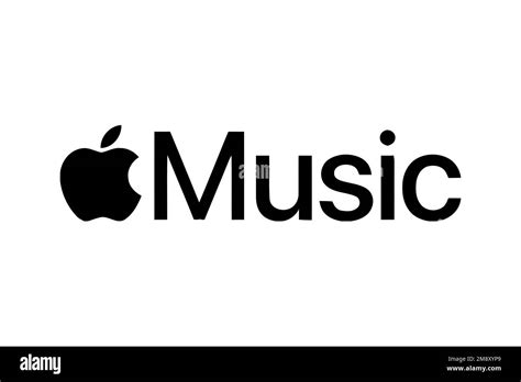 Apple Music, Logo, White background Stock Photo - Alamy