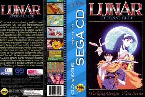 Lunar Eternal Blue Sega Cd Videogamex