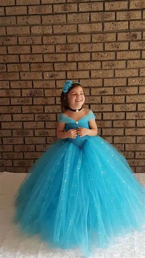 Venta vestidos de graduacion azul turquesa para niña en stock