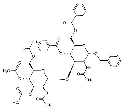 Bencil 2 Acetamido 4 6 Di O Benzoil 2 Desoxi 3 O 2 3 4 6 Tetra O