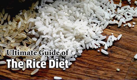 Ultimate Guide Of The Rice Diet