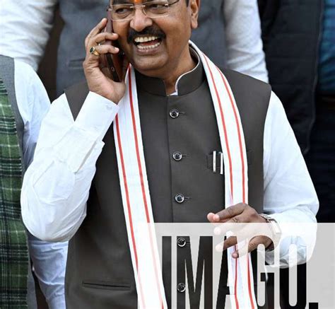 New Delhi India February 6 Up Dy Cm Keshav Prasad Maurya At The