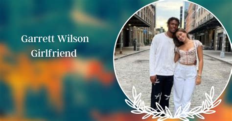 Who is Garrett Wilson Girlfriend Tatum? Know About Their Relationship ...