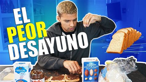 Asi Son Los Desayunos Holandeses 🤷‍♂️ Muy Raros Youtube