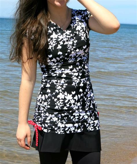 Women S Modest Swimwear Swim Top Swim Shirt Etsy Cover Up For Christ Christian Swimwear