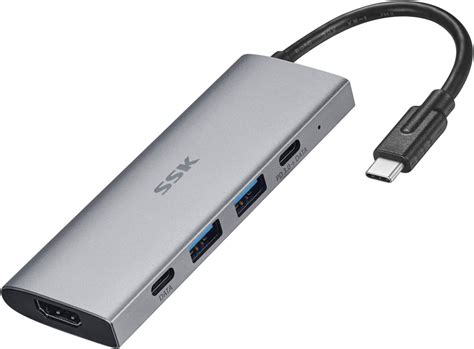 SSK USB C 3 2 Gen2 Hub 10Gb S 5 In 1 SuperSpeed Typ C Multiport