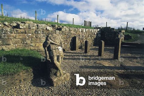 Temple Of Mithras Carrawburgh Roman Fort Hadrian S Wall Unesco World