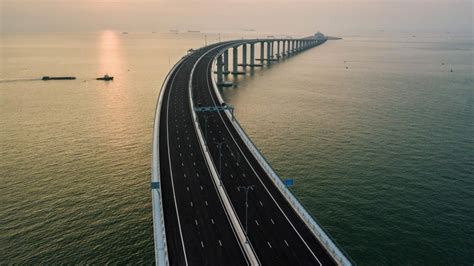 China opens mega-bridge linking Hong Kong to mainland