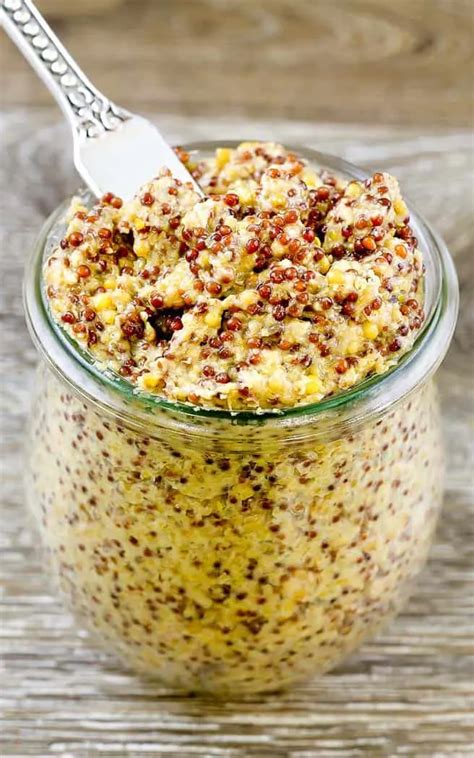 homemade  grain mustard