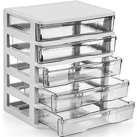 Plastic Storage Containers Drawers. HOMZ Plastic 3 Drawer Wide Cart ...