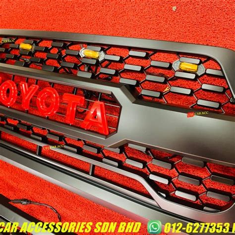 Toyota Hilux Rogue 2020 Front Grill With LED UH Car