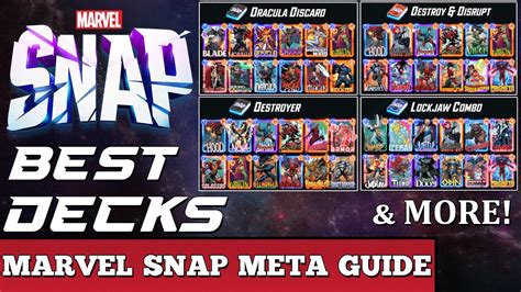 Marvel Snap Meta Guide Marvel Snap S BEST DECKS YouTube