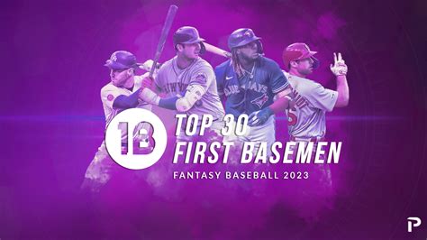 Top 30 First Basemen For 2023 Fantasy Baseball Pitcher List