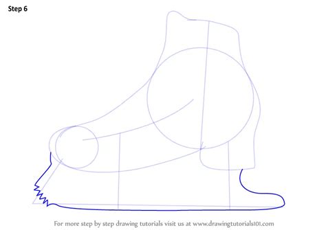 Learn How To Draw Ice Skates Other Sports Step By Step Drawing Tutorials