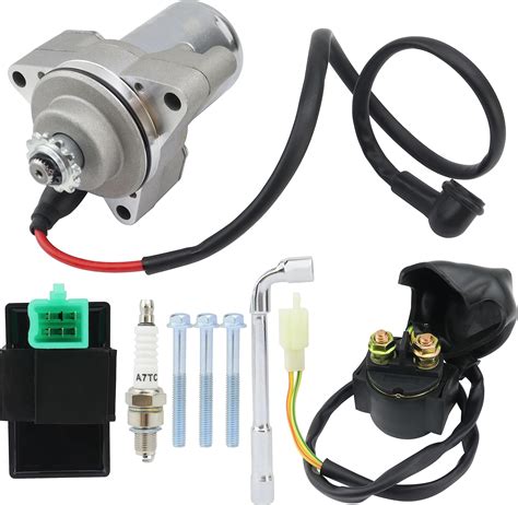 Amazon SHUmandala 3 Bolt Starter Motor For 50cc 70cc 90cc 100cc