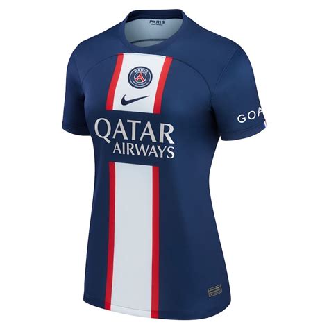 Camisa Feminina Psg Uniforme Titular Paris Saint Germain