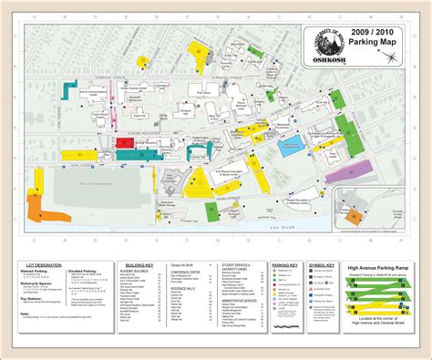 UW Oshkosh Campus Map