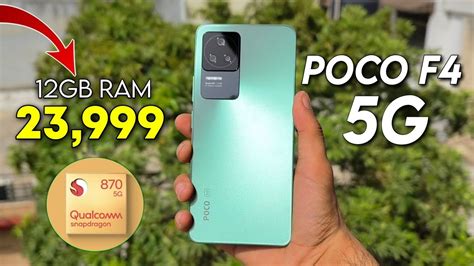 Poco F4 5G First Look Is Here Price Launch Date Leaked In India