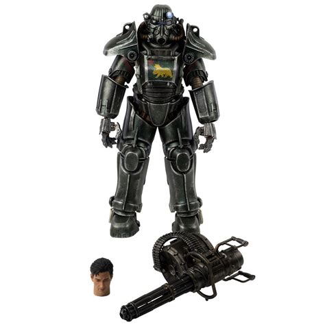 Fallout New Vegas T 45 NCR Salvaged Power Armor 1 6 Scale Action Figure