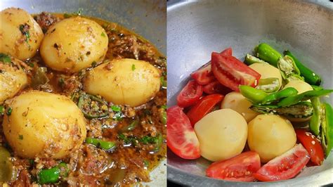 Aloo Ki Bhujia Recipe Potato Curry Aloo Sabzi Quick And Easy