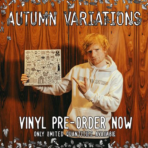 Autumn Variations Harvest Orange Vinyl Ed Sheeran