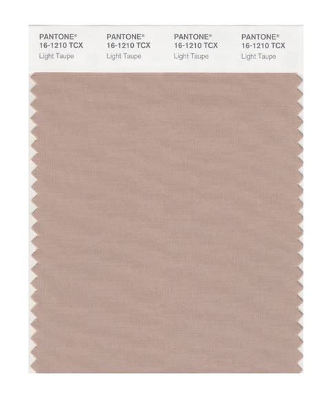 Pantone 16 1210 Tcx Swatch Card Light Taupe Design Info