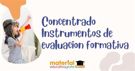 Técnicas e instrumentos para la Evaluación Formativa