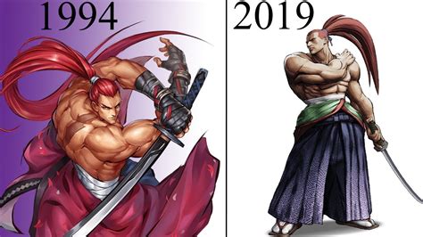 Evolution Of GENJURO KIBAGAMI Samurai Shodown YouTube