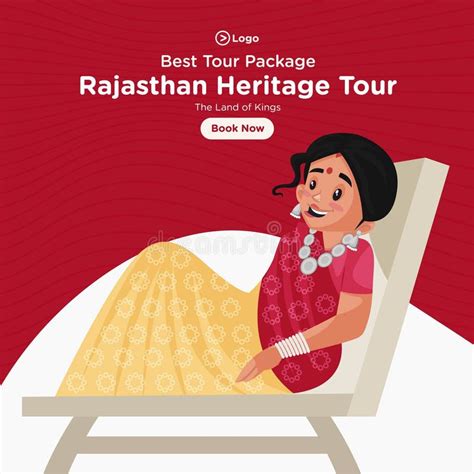 Dise O De Banners Para El Paquete De Visitas Tur Sticas De Rajasthan