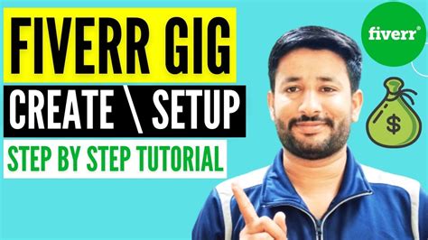 How To Create Gig On Fiverr For Beginners Step By Step Fiverr Tutorial Fiverr Gig Create