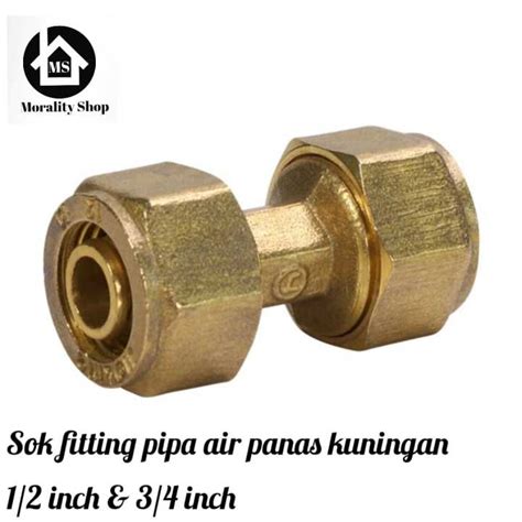 Sok Sambungan Pipa Air Panas Kuningan Spp Sock Fitting