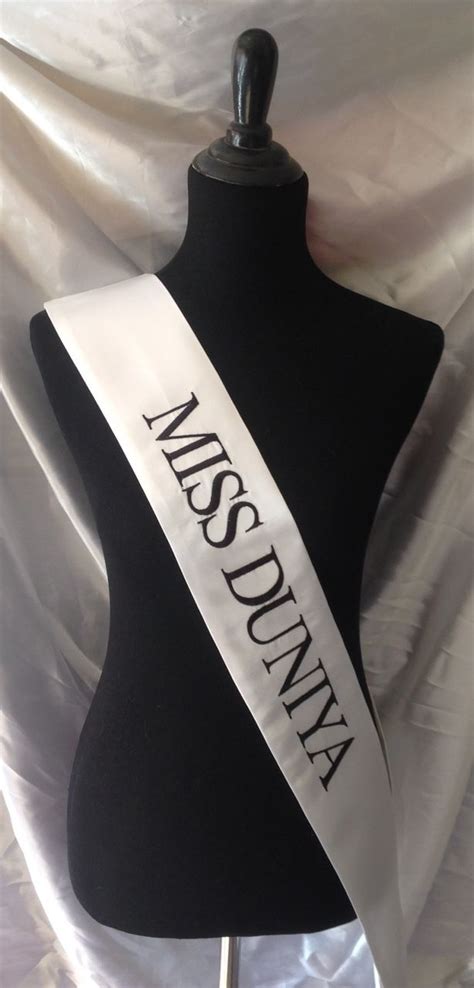 Custom Pageant Sashes The Sash Out