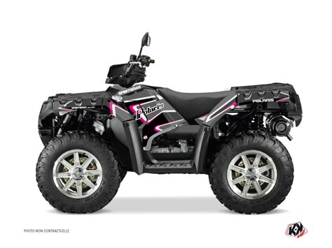 Kit D Co Quad Vintage Polaris Sportsman Forest Noir Rose