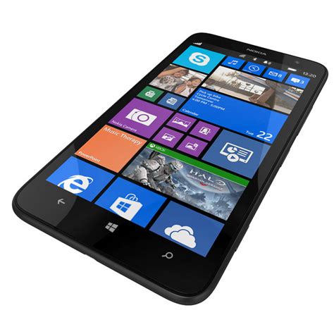 Nokia Lumia 1320 Phablet 3d Max