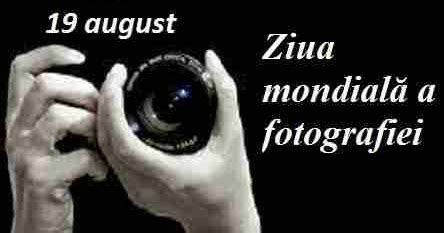 August Ziua Mondial A Fotografiei Diane Ro