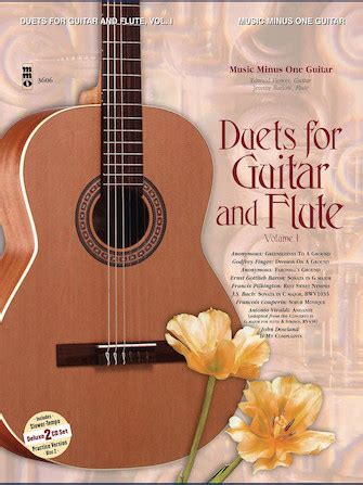 Guitar Flute Duets Vol I Cd Set Music Minus One Hal