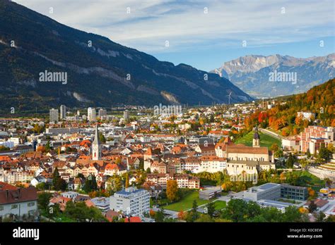 Mountains Chur Graubunden Grisons Switzerland Stockfotos And Mountains