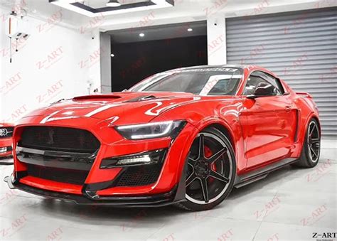 Conversion Body Kit Gt500 For Ford Mustang 2015 2017 Front 60 Off