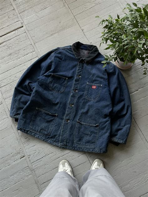 Vintage Vintage Dickies Denim Work Jacket Blanket Lined | Grailed