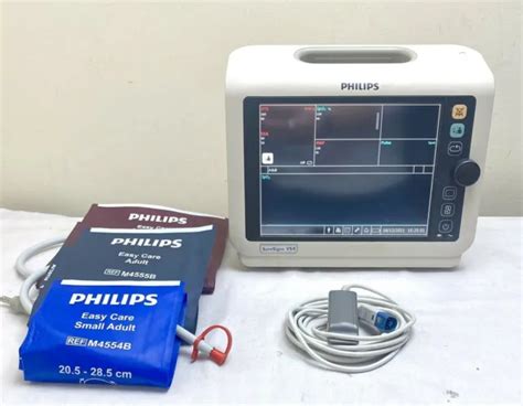 Philips Vs Vital Signs Patient Monitor Spo Sensor Nibp Cuff